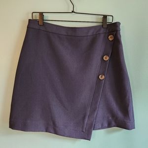 Banana Republic NWT navy blue button skirt women's size 8